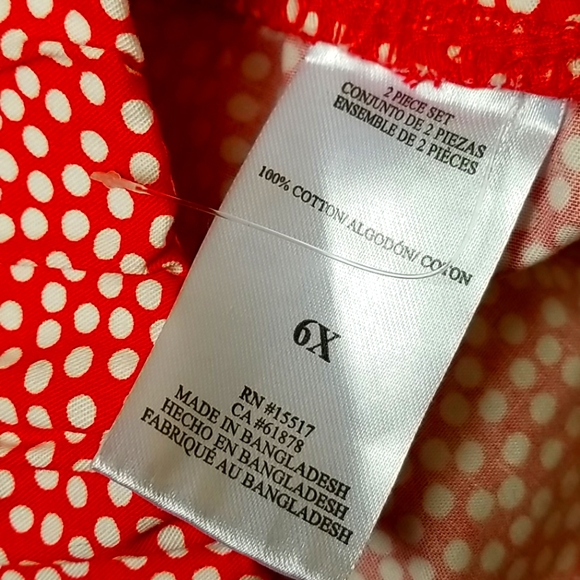 Girl's Shorts NWOT! Size 6X - Picture 7 of 7